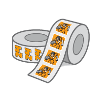 Rollenetiketten